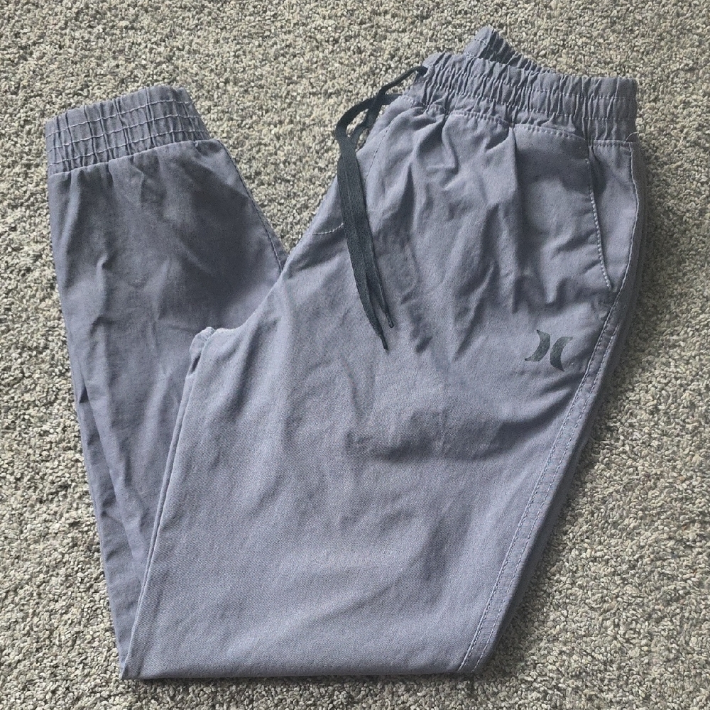 Hurley Boy's Gray Jogger Pants Sz 7/8